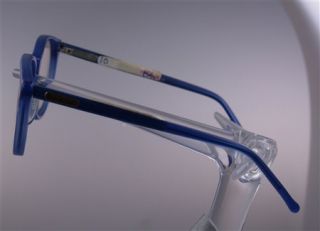 ENRICO COVERI 603 Brille Brillengestell Blau, NEU