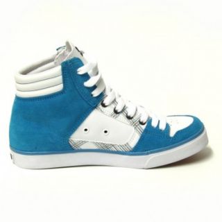 DC Schuhe Damen Manteca Slim 301260 Wht Turquoise