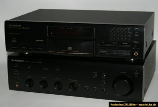Pioneer A 504 R Verstärker Vintage Retro Amplifier PD S604 CD Player