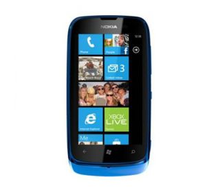 Nokia Lumia 610 8 GB   Cyan Ohne Simlock Smartphone 6438158482623