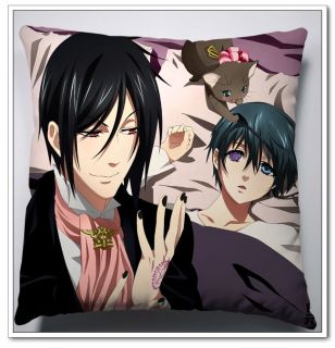 Manga Anime Kuroshitsuji Black Butler Kissen Sitzkissen Cushion Pillow