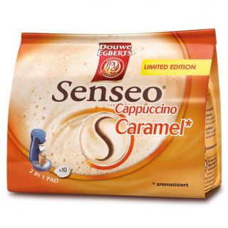 Senseo Kaffeepads Cappuccino Caramel, 10 Pads