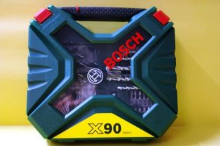 Bosch Bohrerkoffer X 90 teiliges Set 2 607 010 613