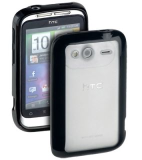 Protector Silikon Case black für HTC Wildfire S Tasche