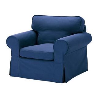 IKEA Ektorp Bezug Sessel Idemo Blau 800.606.36