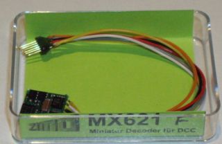 ZIMO MX621F Lokdecoder 6 pol. NEM651 NEU