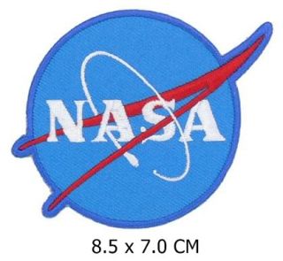 VP078 Blau NASA MI59 Weltraumprogramm Aufnäher PATCH