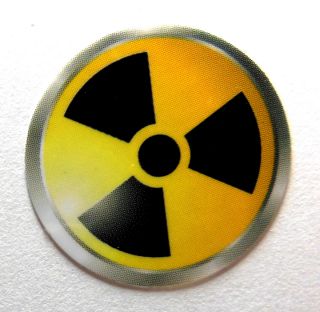 Nuclear Energy Sticker / Emblem / Badge 20mm [611]