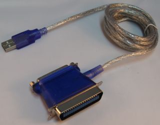 USB Adapter auf Centronics + Parallel #i625
