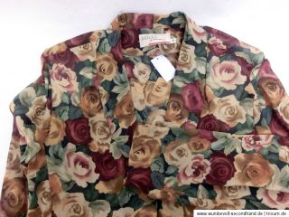 Edle MINX Longbluse Bluse Tunika floraler Farbmix G42 w.NEU 1482A