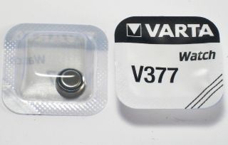 Varta Watch V 377 Primär Silber Uhrenbatterie Blister SR626 SW