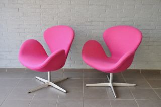 Sessel 3320 Divina Melange Arne Jacobsen swan 2004 Pink 621