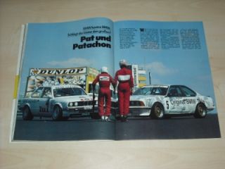 Sport Auto 06/1985 BMW 635 CSI von Schnitzer mit 300PS besser als
