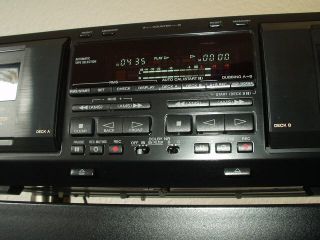 Sony TC WE635 Doppel Kassettendeck mit 2 aufnahmefähigen Laufwerken
