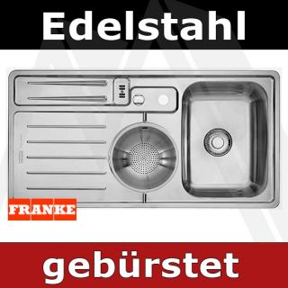 Franke active kitchen AKX 654 A Edelstahl gebürstet