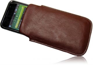 Ledertasche Handytasche SlimCase Leder Etui für Nokia 6303