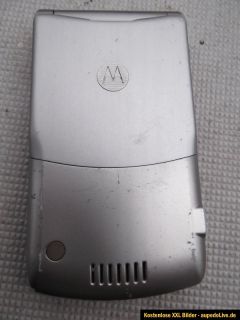 Motorola RAZR V3 , Silber (Ohne Simlock) Handy mit Zubehör in OVP