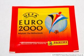Panini EM EC Euro 2000 00 – 1 x Tüte packet bustina sobre pochette