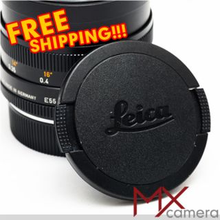 Black 55mm front Lens cap f. Leica Leitz Leicaflex SL E55 Summicron