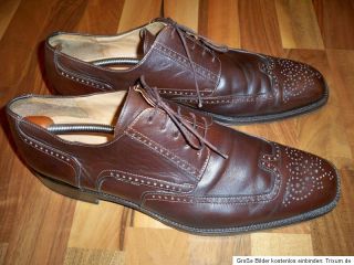 Lloyd Leder Schuhe Business Schnürschuhe Lederschuhe Größe 12  47
