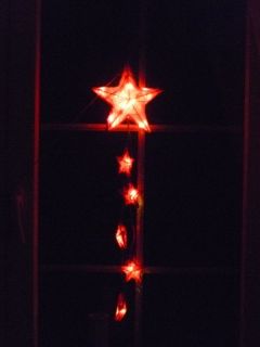 Fensterdeko LED Sternenkette Lichterkette Weihnachtsbeleuchtung
