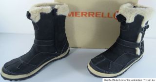 Merrell TAIGA BUCKLE WTPF J68554 Damen Fashion Stiefel Schwarz Gr.42