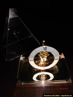Moderne Pyramiden Uhr * SKELETON * Tisch Uhr * Dekoration * DEFEKT