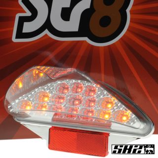STR8 LED Rücklicht + Blinker Pegasus TGB Corona R50X