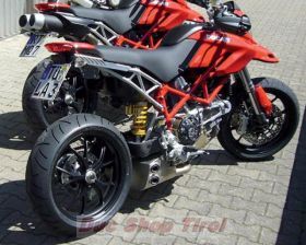 Auspuff QUAT D Ex Box Ducati Hypermotard 796 1100 EVO
