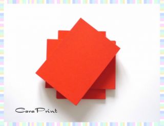 50 Briefkarten Bastelkarten 160 g/m² A6 verschiedene Farben zur