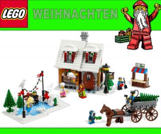 NEU LEGO 10216 Weihnachtsbäckerei Bäckerei Exclusiv Set