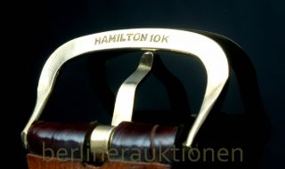 Hamilton Masterpiece electronic 10K Gold   ESA 9154   rare vintage