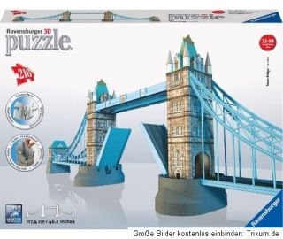 RAVENSBURGER 12559   3D PUZZLE TOWER BRIDGE (LONDON) NEU/OVP