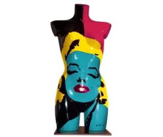 MOORE Colored Marilyn Pop Skulptur, Original, No. 292, Höhe