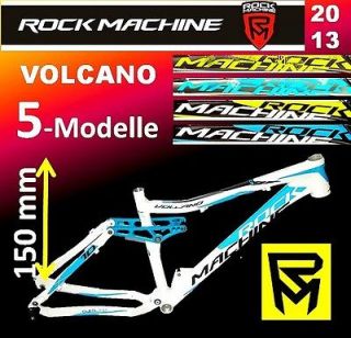 RockMachine MTB VOLCANO Mountainbike F ully FR Rahmen ALU 150 mm
