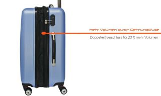 Exklusive Hartschalen Reisekoffer M L XL Trolley Reise Koffer