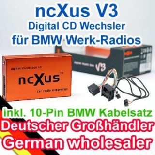 ncXus V3 USB SD  AUX CD Wechsler für BMW E36 E38 E39 E46 Mini