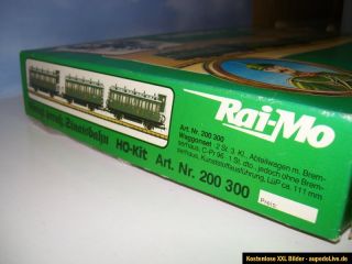 Rai Mo Königl.preuß.Staatsbahn H0 Kit Nr.200 300 NEU