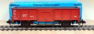 Märklin 5850 Hochbordwagen Omm 55 der Deutschen Bundesbahn / Spur 1