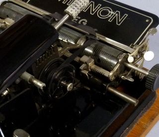Antike Mignon Modell 4 Schreibmaschine Typewriter