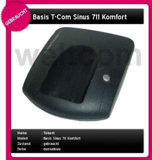 Basis T Com Sinus 711 K für Sinus 701K Mobilteil