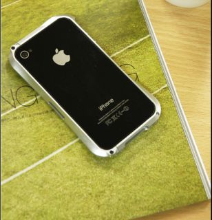 Design iPhone 4 Deff Cleave BUMPER CASE Hülle SILBER