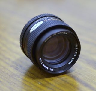 Yashica Contax 50mm f/1.4 Objektiv Lens 11,4 Standardobjektiv Carl