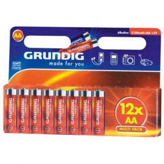 144 Batterien Grundig Micro Alkaline 12er pack. AAA/LR 3 1,5V 950mAh