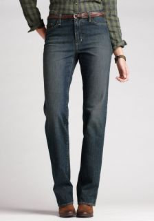 699 EDDIE BAUER Jeans, Truly Straight T Leg dark vintage Gr. 40