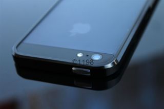 Apple iPhone 5 Metall Bumper Aluminium Case Hülle Tasche Schutz Folie
