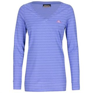 Kappa Langarmshirt Shirt langarm Longleeve FERNANDA blau 302457 S M L
