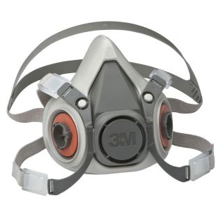 3M Atemschutz Halbmaske 6200 Gas Maske Gummi Größe M