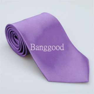Trendy Herren Damen Seide Schlips Seidenkrawatte Krawatte Tie 11 Farbe