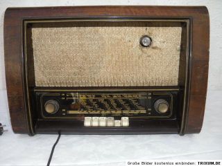 Löwe antik Radio Loewe Opta Magnet Type 8053 W Röhrenradio